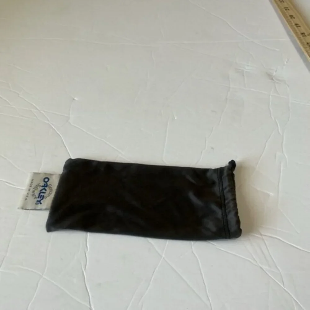 Vintage Oakley black drawstring storage pouch / case for glasses / sunglasses